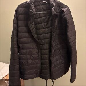 Old Navy Active Black Quilted Jacket